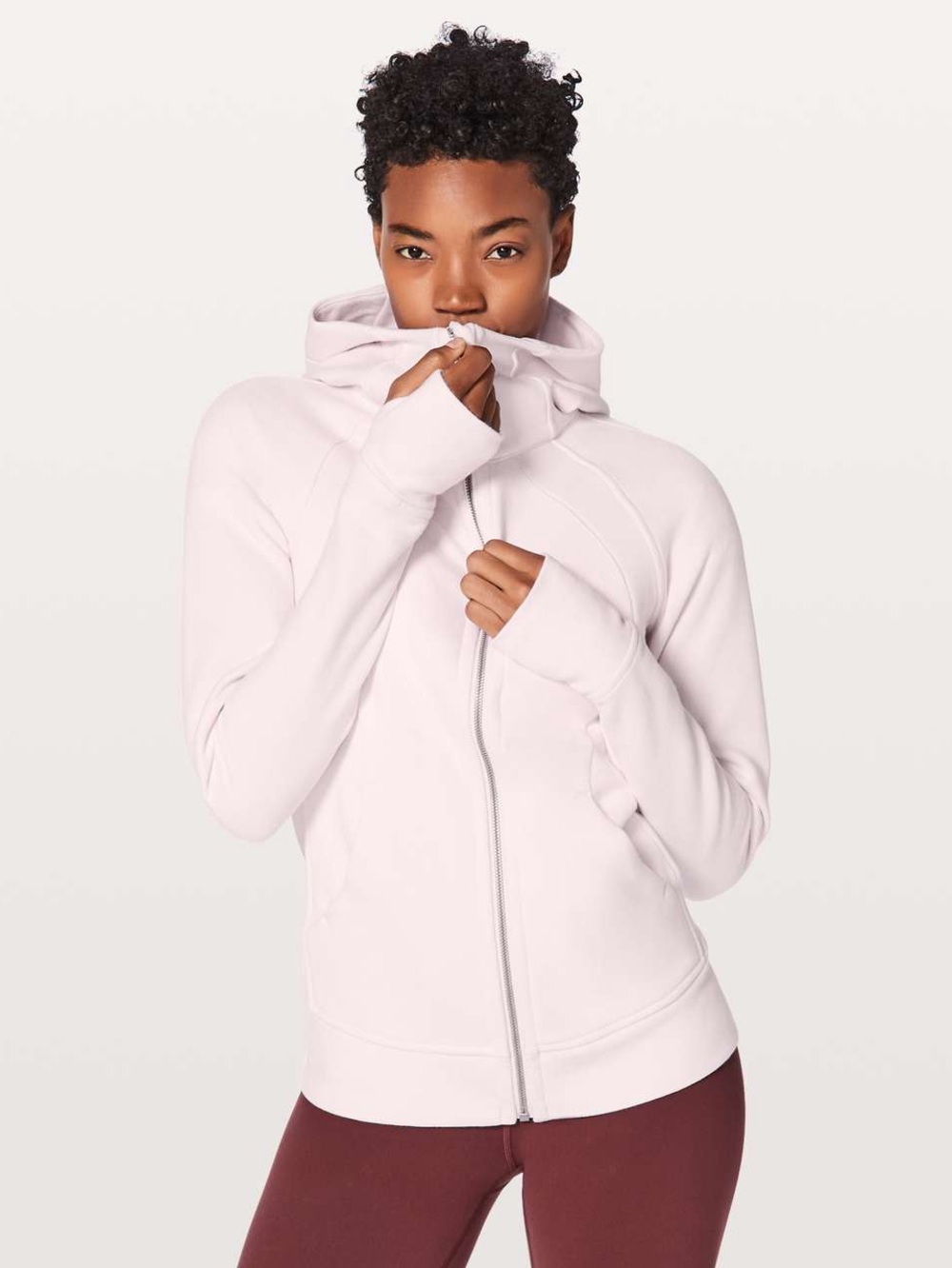 *Final Price* Lululemon Scuba Hoodie *Light Cotton Fleece in Flutterby Pink 10